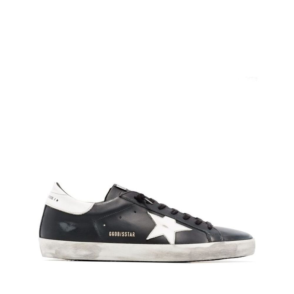 Super-Star Distressed-Effect Leather Sneakers Women
